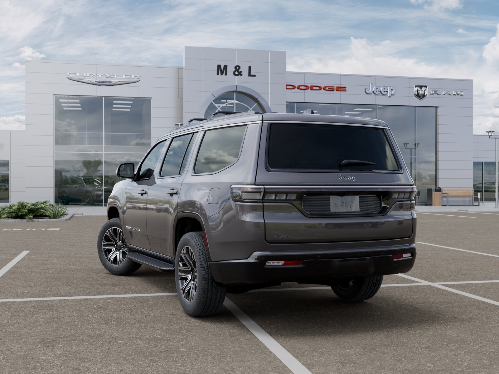 New 2026 Baltic-Gray Metallic Clear-Coat Exterior Paint Jeep 4x4 image 30