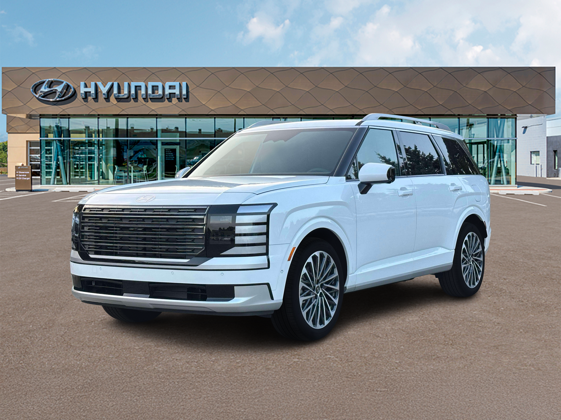 New 2027 White Hyundai Calligraphy AWD image 1