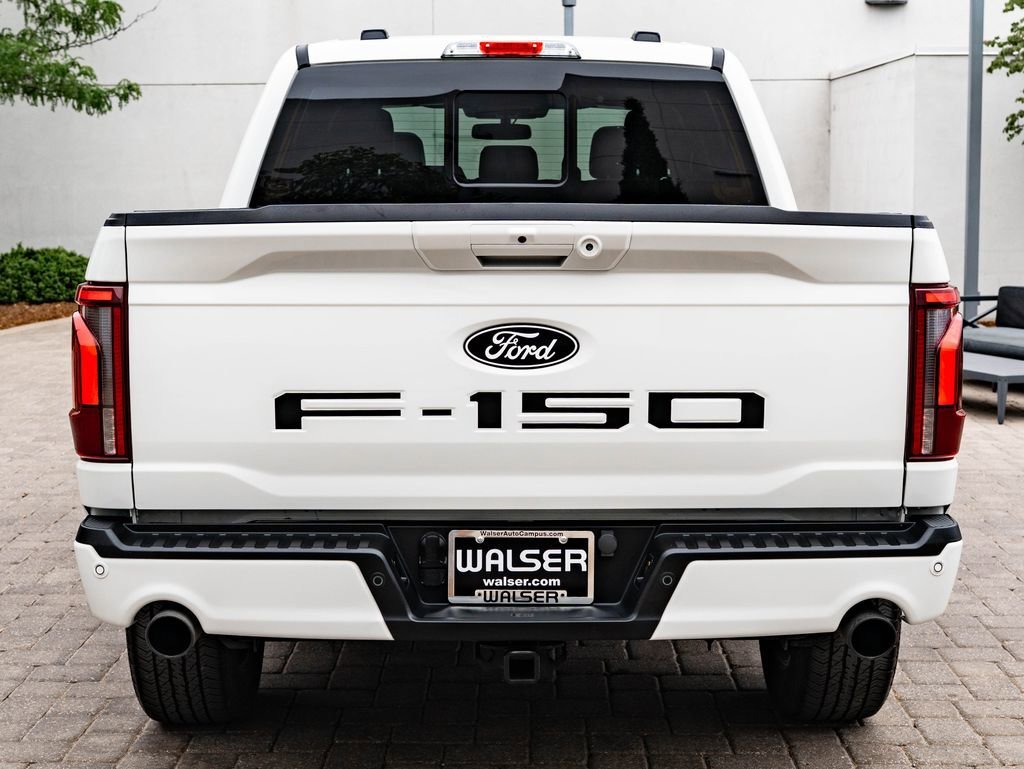 Used 2024 Star White Metallic Tri-Coat Ford LARIAT image 7