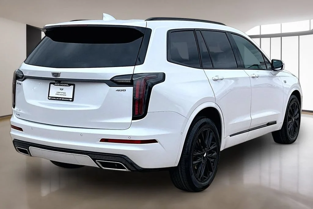 Certified Used 2024 Crystal White Tricoat Cadillac Sport image 2