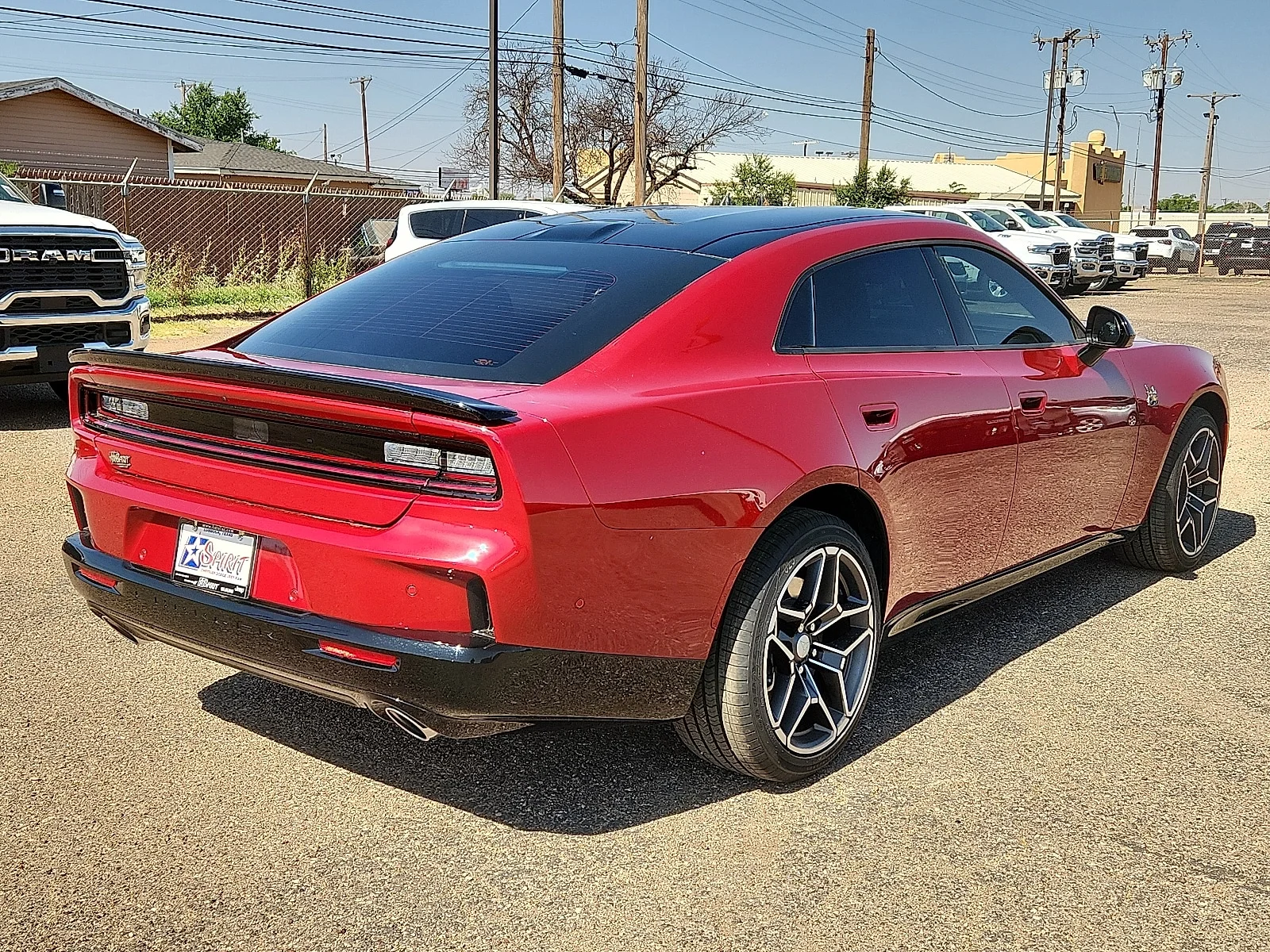 New 2026 Red Dodge SCAT PACK 4-DOOR AWD image 4