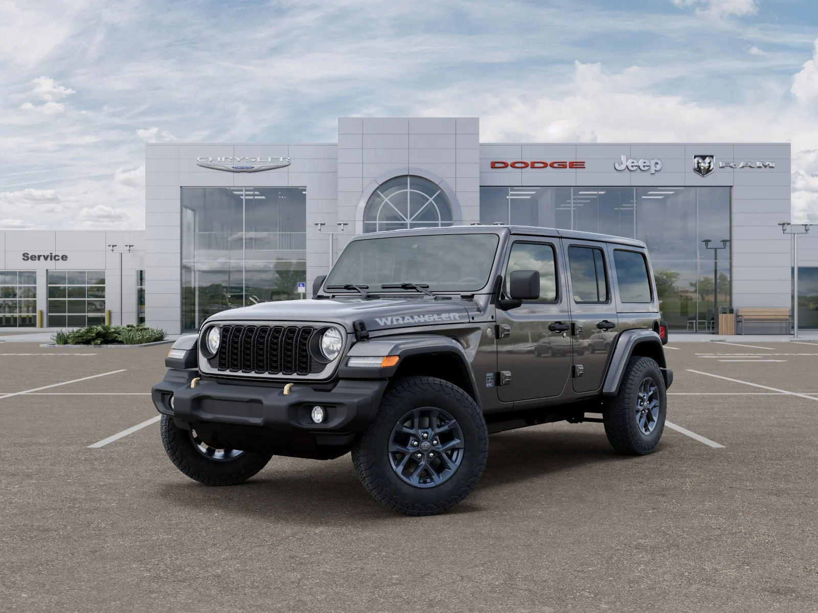 New 2026 Granite Crystal Metallic Clear-Coat Exterior Paint Jeep 85th Anniversary Edition image 32