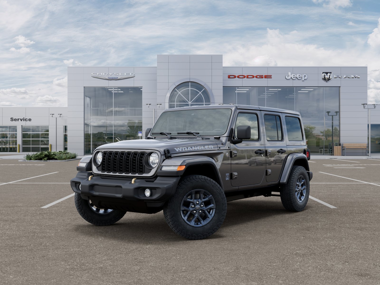 New 2026 Granite Crystal Metallic Clearcoat Jeep 85th Anniversary Edition image 32