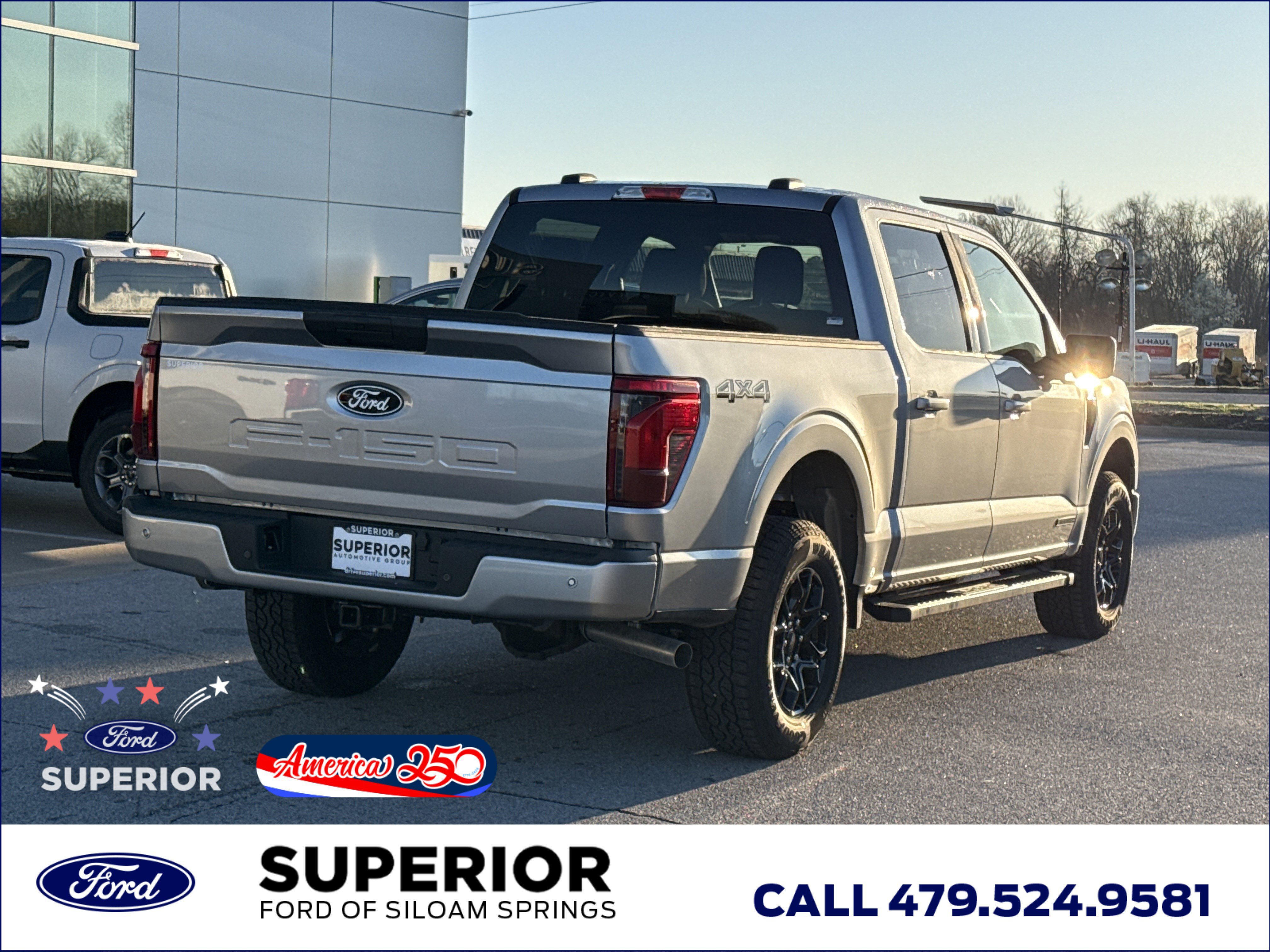 New 2026 Iconic Silver Metallic Ford XLT 4WD image 3