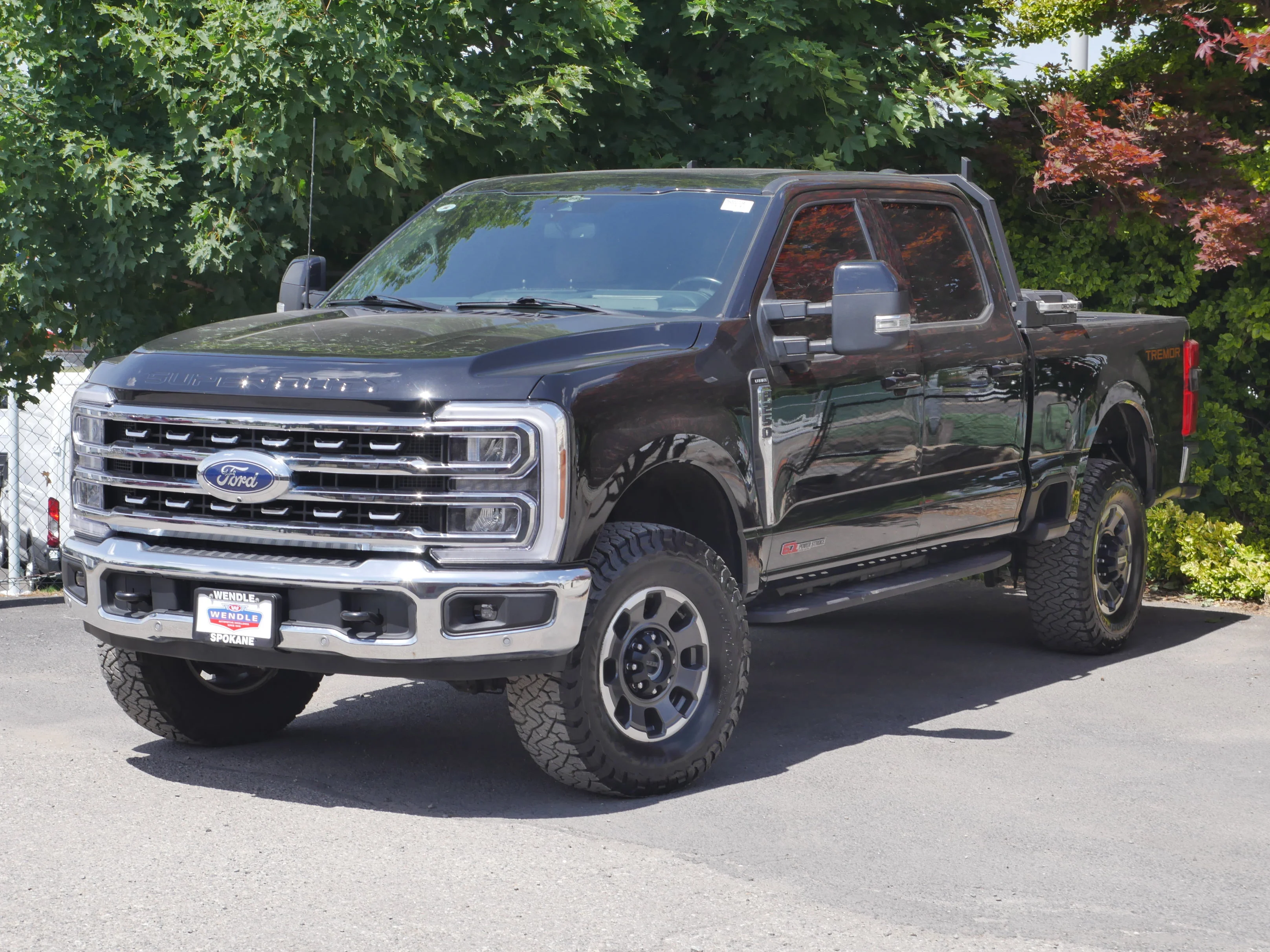 Certified Used 2023 Black Metallic Ford LARIAT image 2