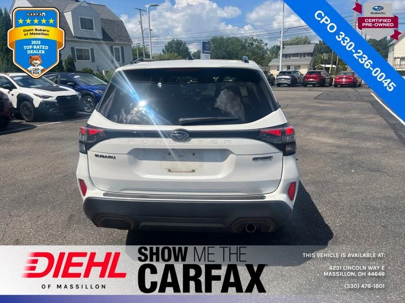 Used 2025 White Subaru Sport image 3