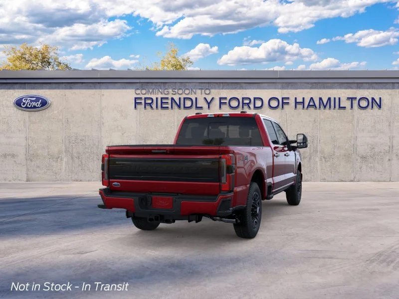 New 2026 Ruby Red Metallic Tinted Clearcoat Ford F-350® Platinum® image 8