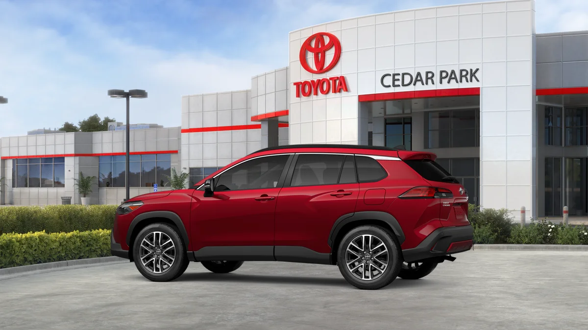 New 2026 Soul Red Crystal Toyota XLE image 5