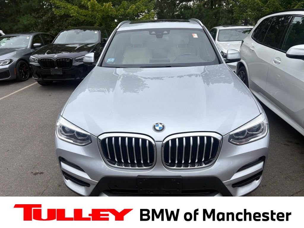Used 2021 Glacier Silver Metallic BMW xDrive30i image 1