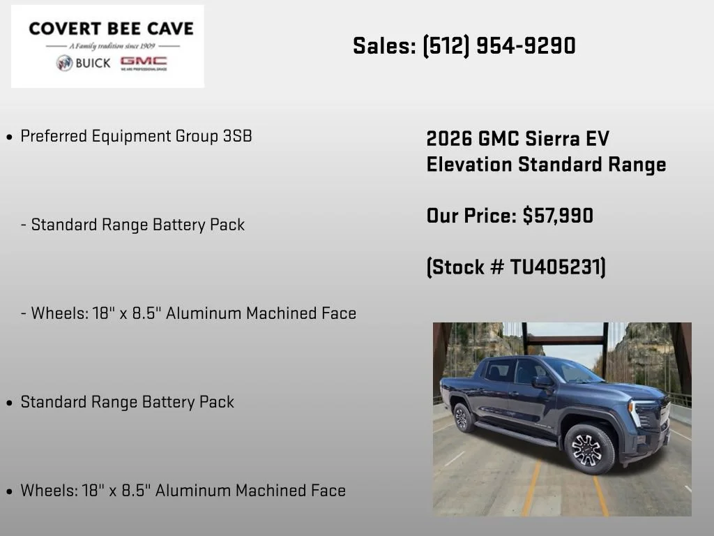 2026 GMC Sierra EV Elevation - Photo 6
