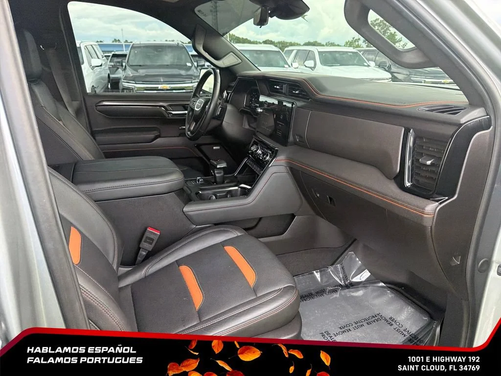 Used 2024 Sterling Metallic GMC AT4 image 36