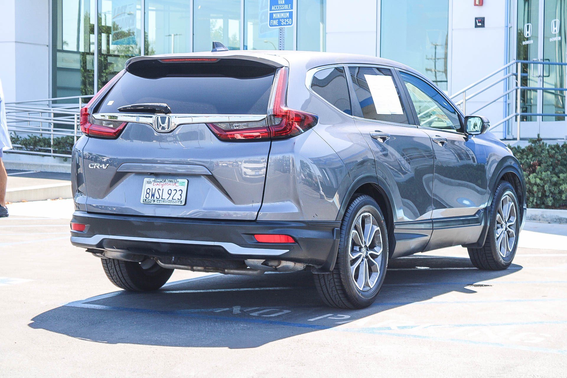 Certified Used 2021 Modern Steel Metallic Honda EX image 6