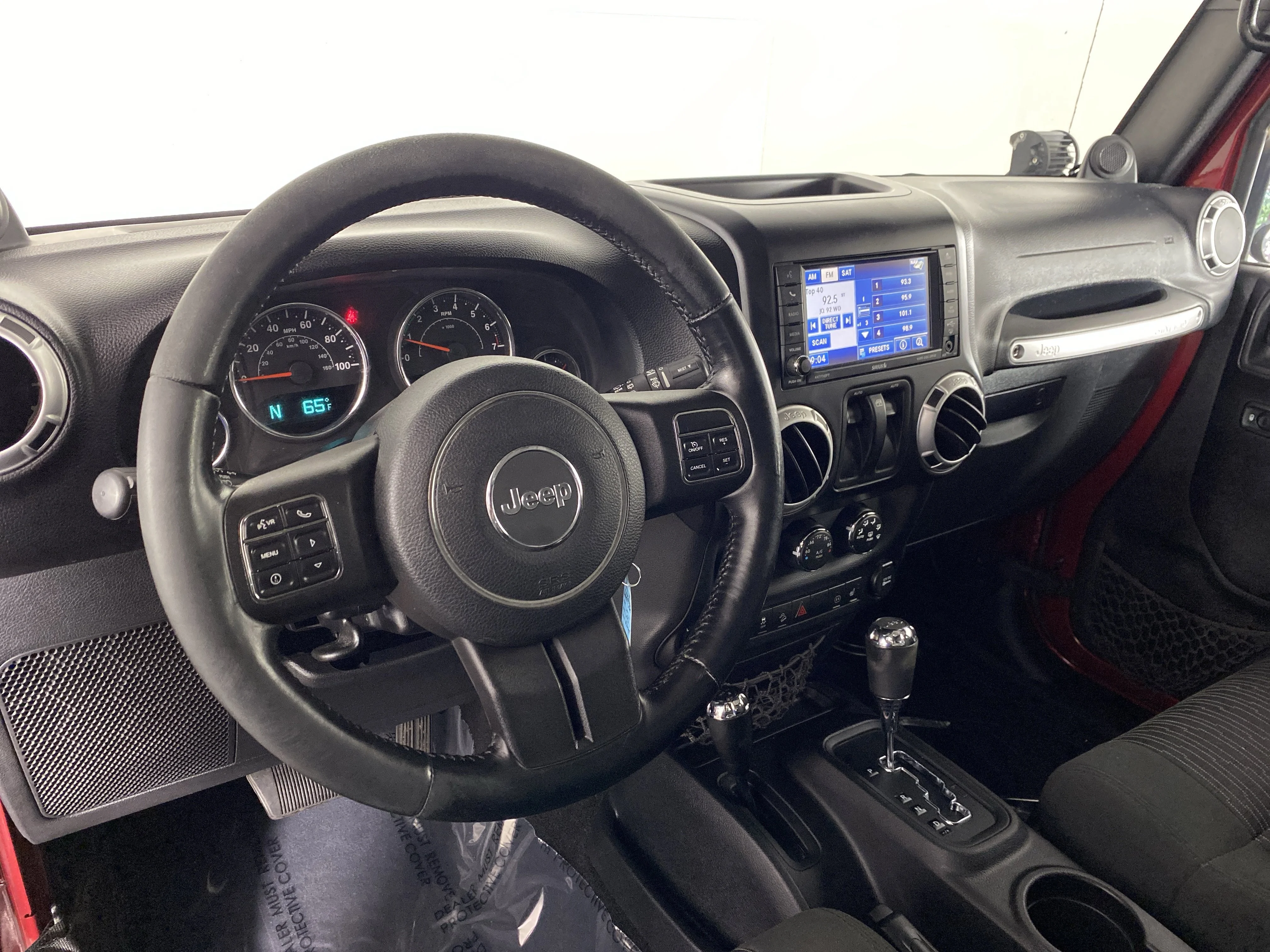 Used 2012 Deep Cherry Red Crystal Pearl Jeep Sahara image 17