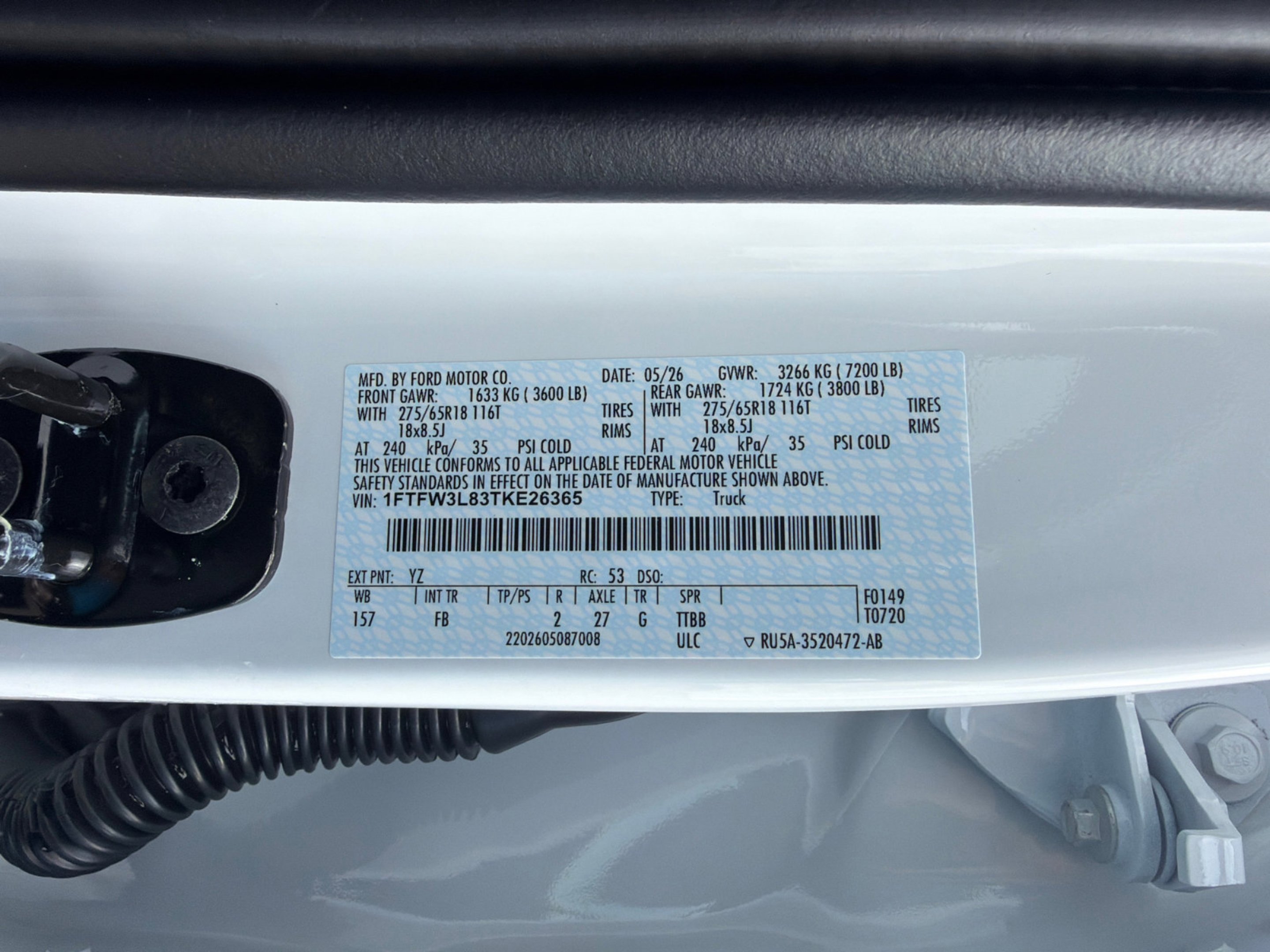 New 2026 Oxford White Ford XLT image 31