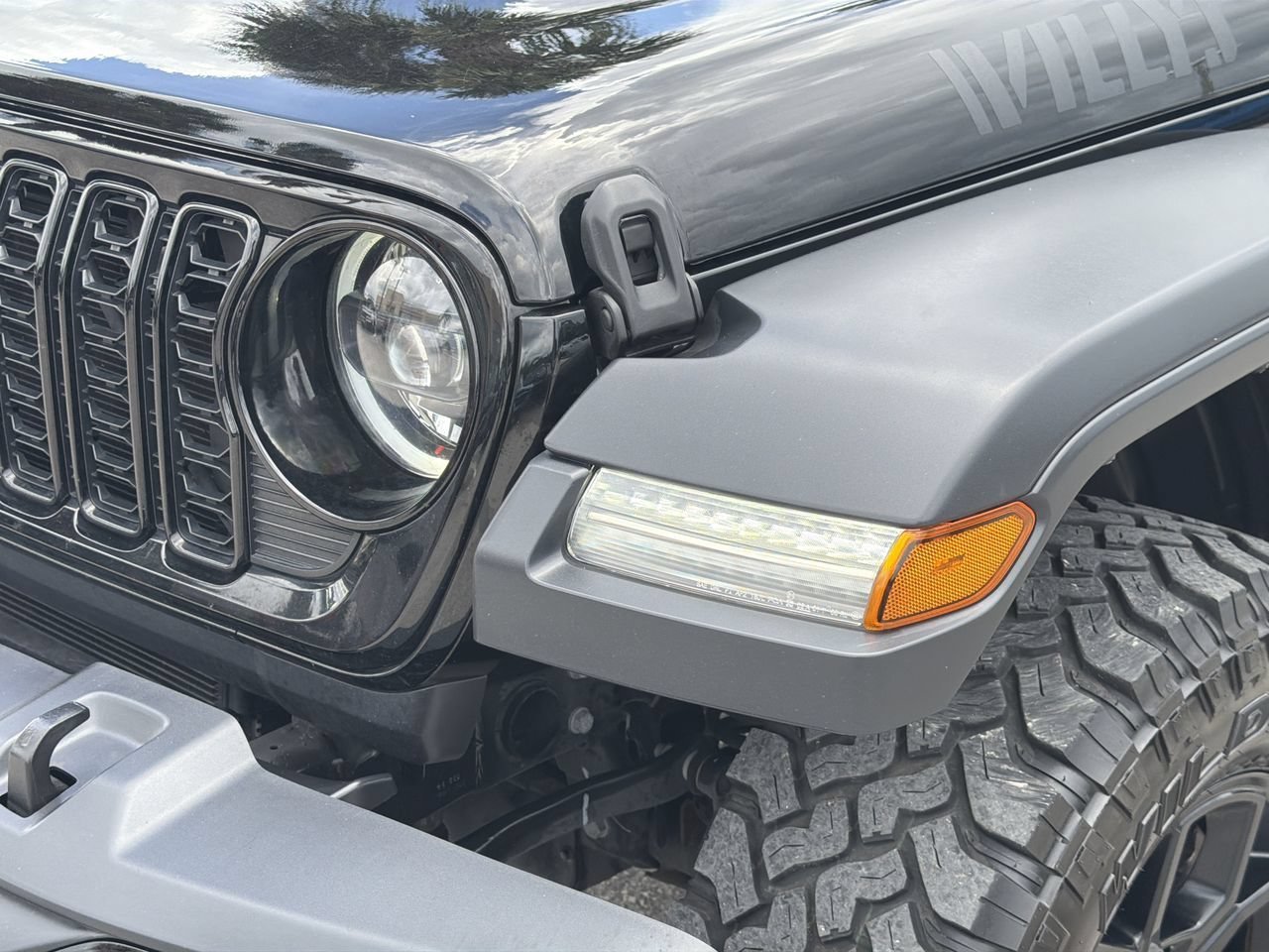 Used 2025 Black Clearcoat Jeep Willys image 6