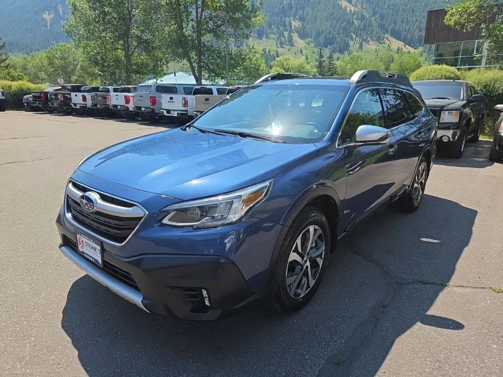 Used 2021 Blue Subaru Touring image 1