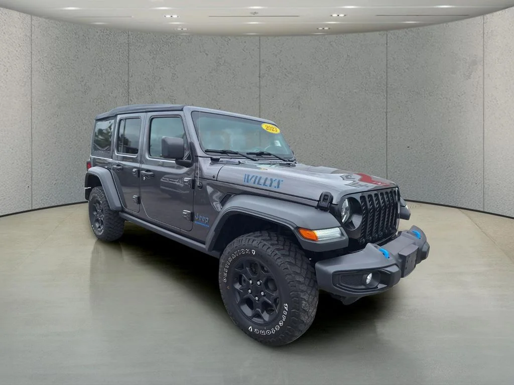 Used 2023 Gray Jeep Willys 4xe image 7