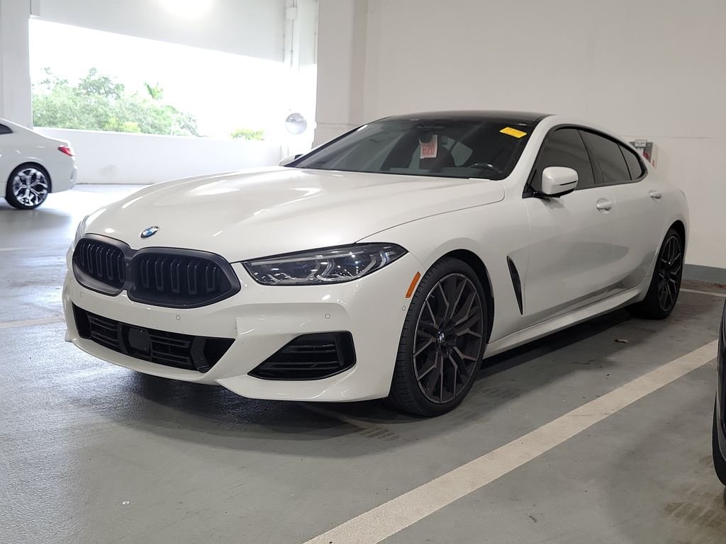Used 2023 White Metallic BMW 840 image 1