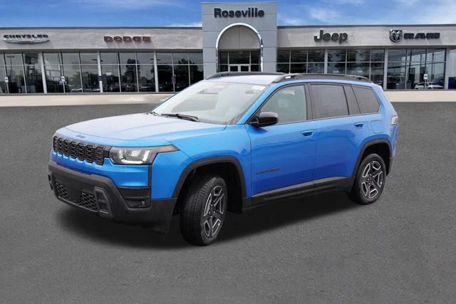 New 2026 Hydro Blue Pearl-Coat Exterior Paint Jeep Laredo image 7