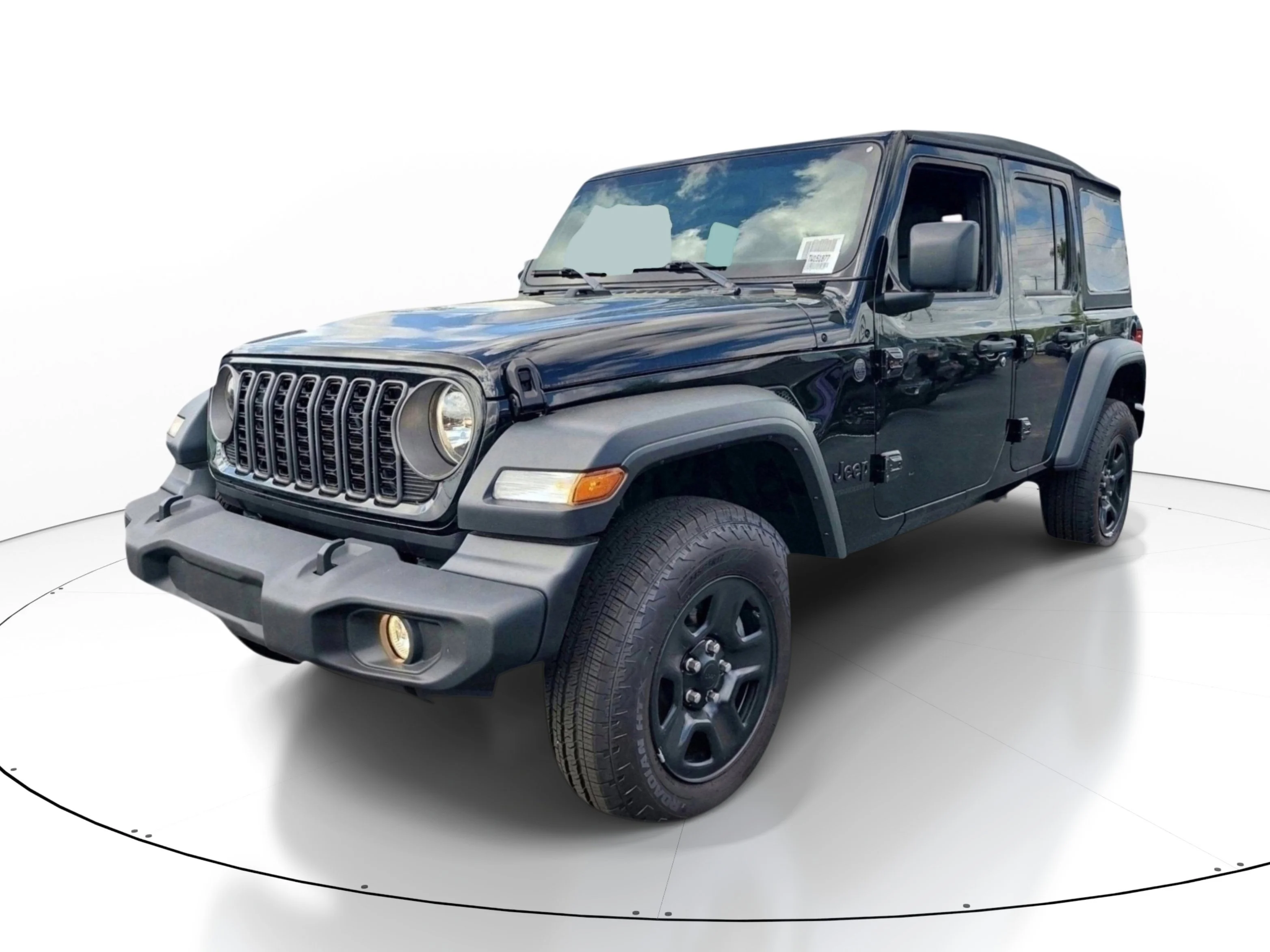 New 2026 Black Clearcoat Jeep Sport image 4