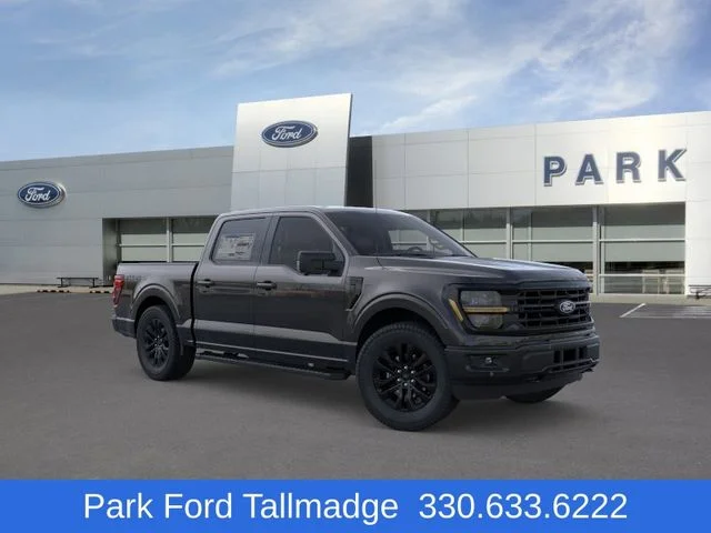 New 2026 Agate Black Metallic Ford XLT image 7