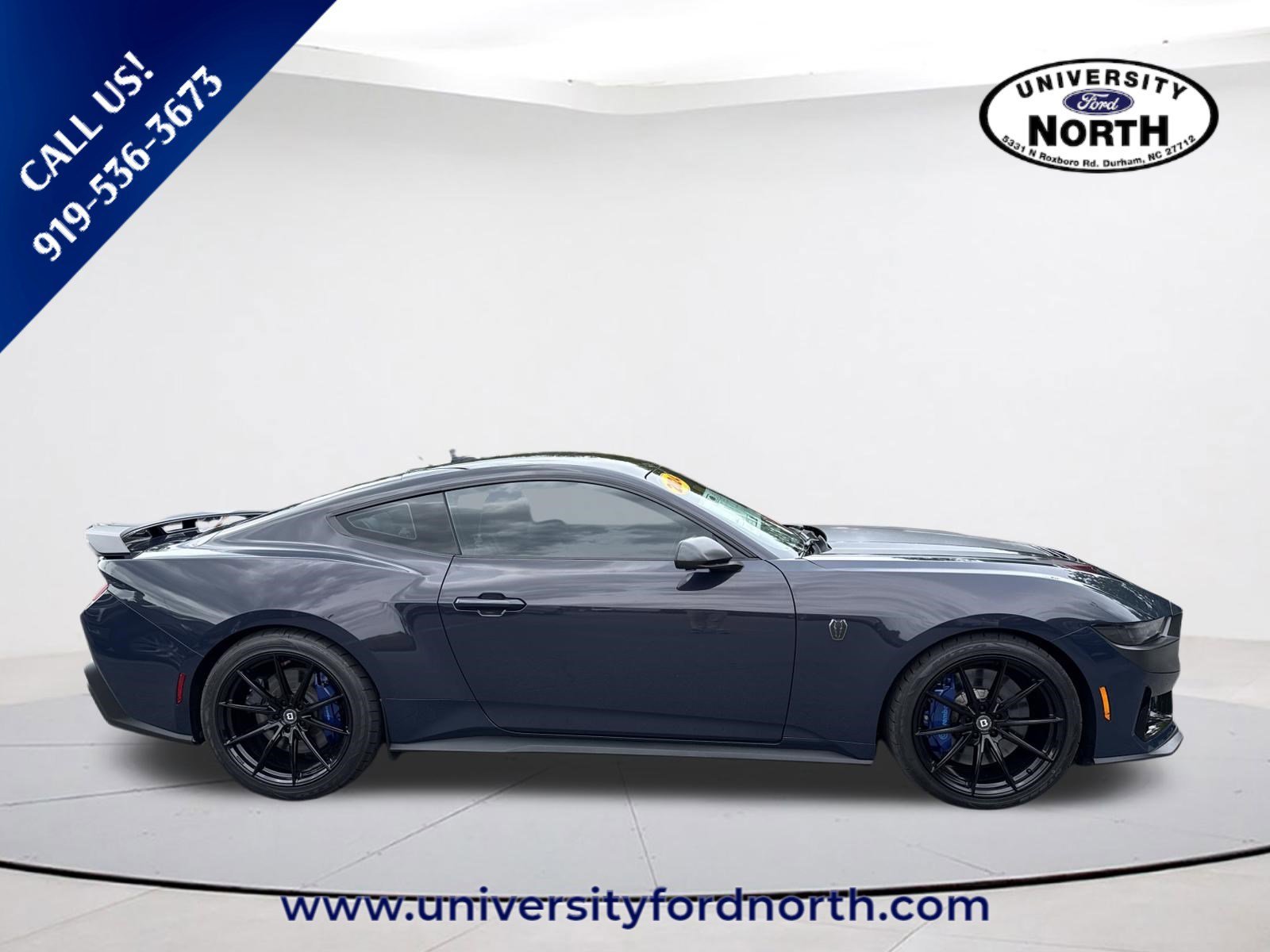 Used 2024 Blue Ember Metallic Ford Dark Horse image 8