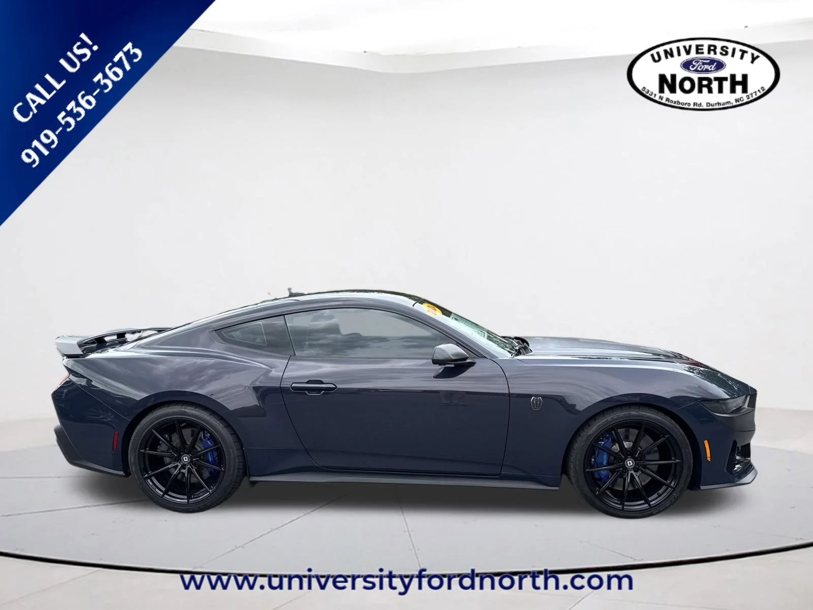 Used 2024 Blue Ember Metallic Ford Dark Horse image 8