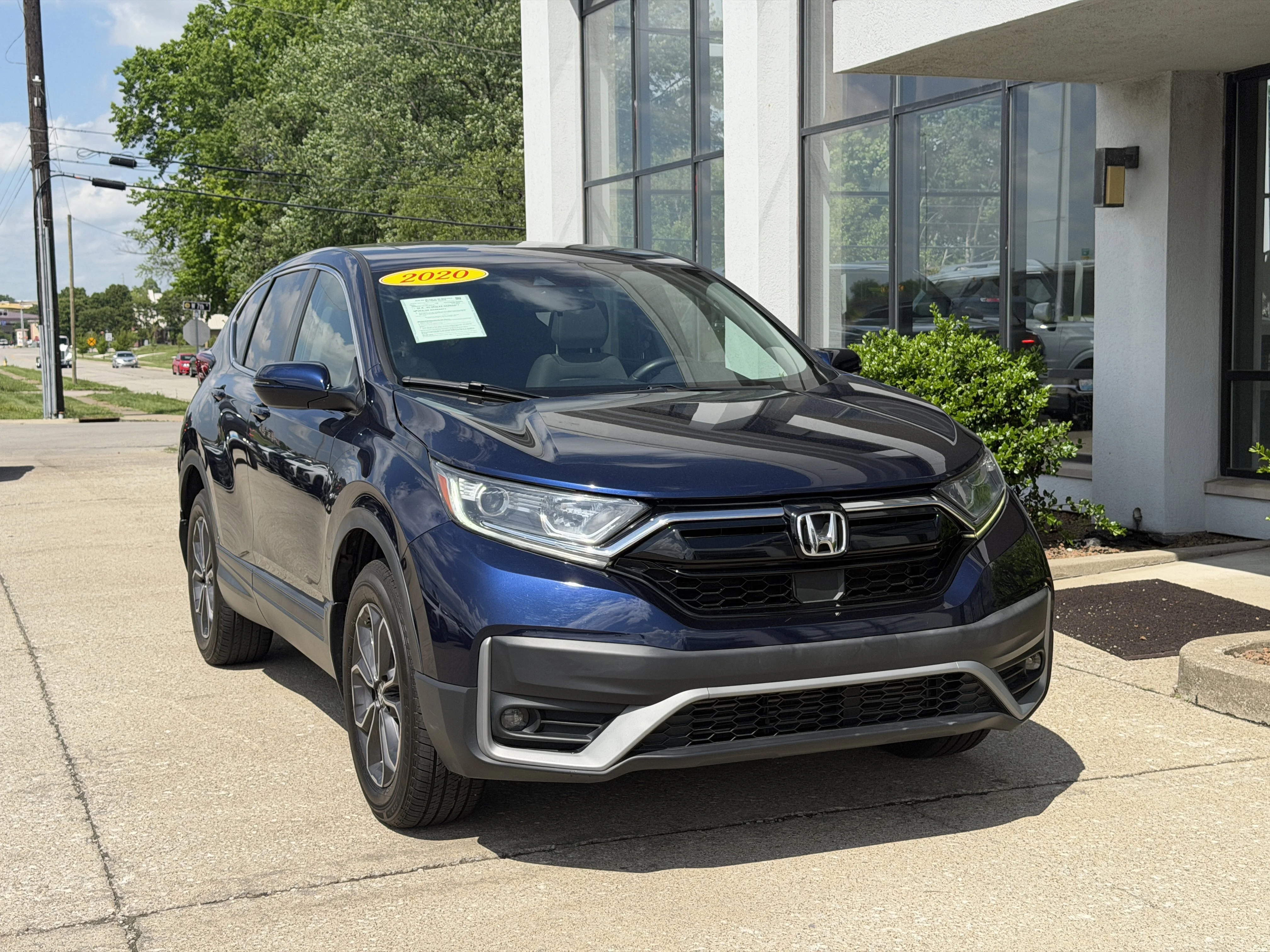 Used 2020 Aegean Blue Metallic Honda EX image 17