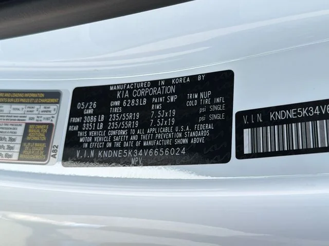 2027 Kia Carnival SX - Photo 26