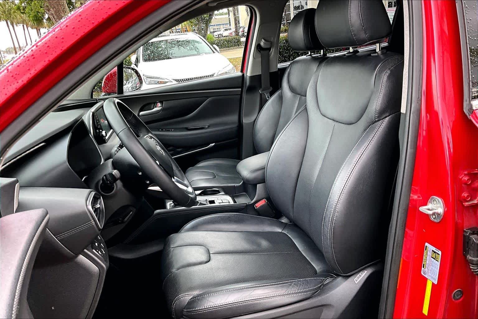 Used 2020 Calypso Red Hyundai SEL image 8