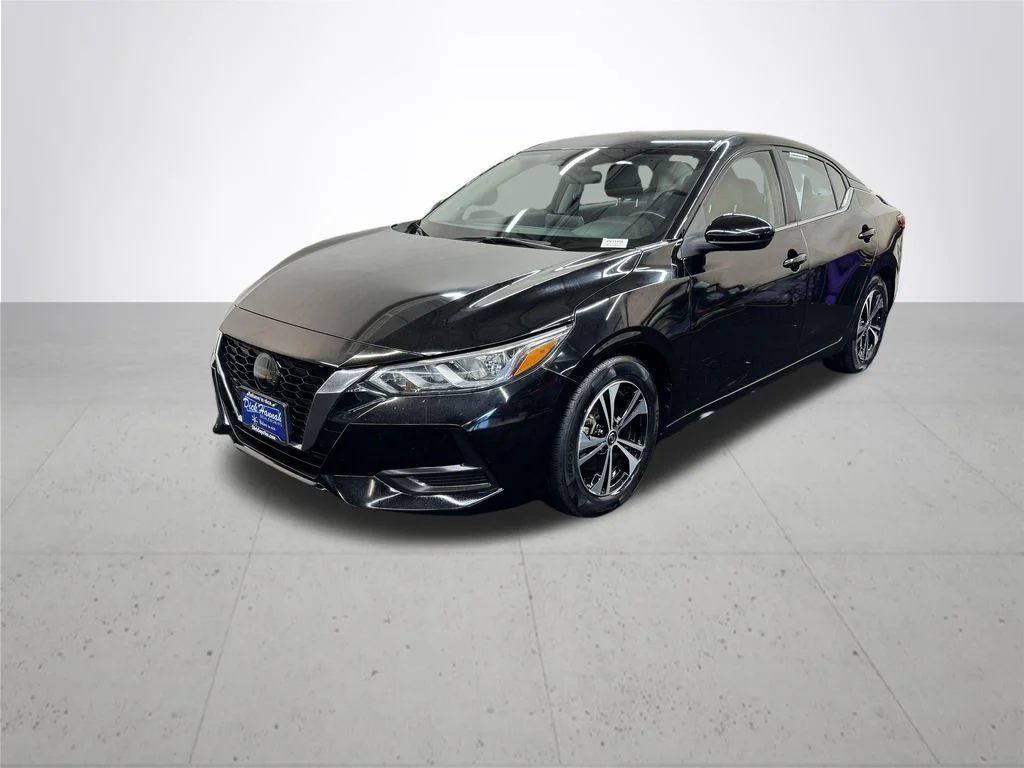 Used 2022 Black Nissan SV image 2