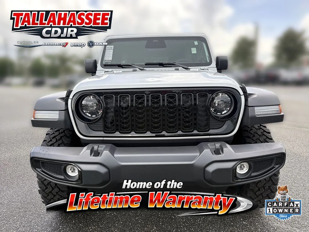 Used 2026 Bright White Clearcoat Jeep Willys image 8