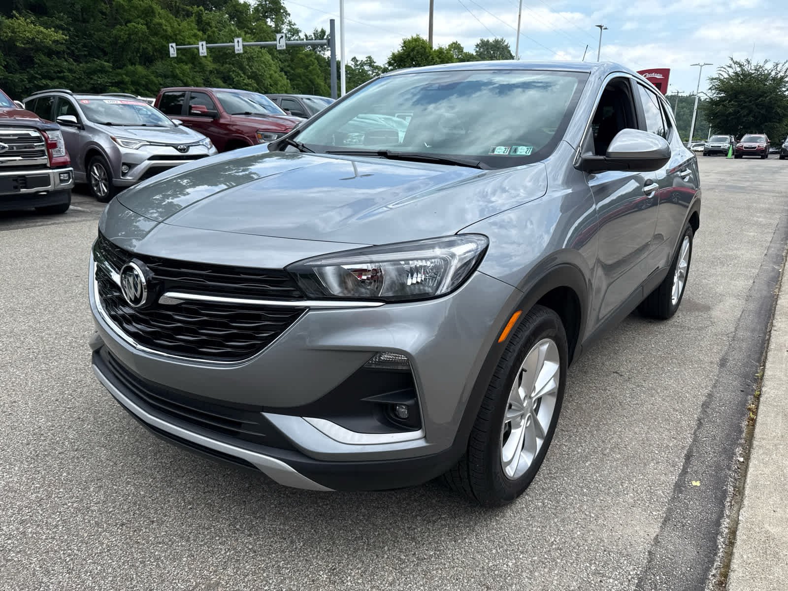 Used 2023 Moonstone Gray Metallic Buick Preferred image 3