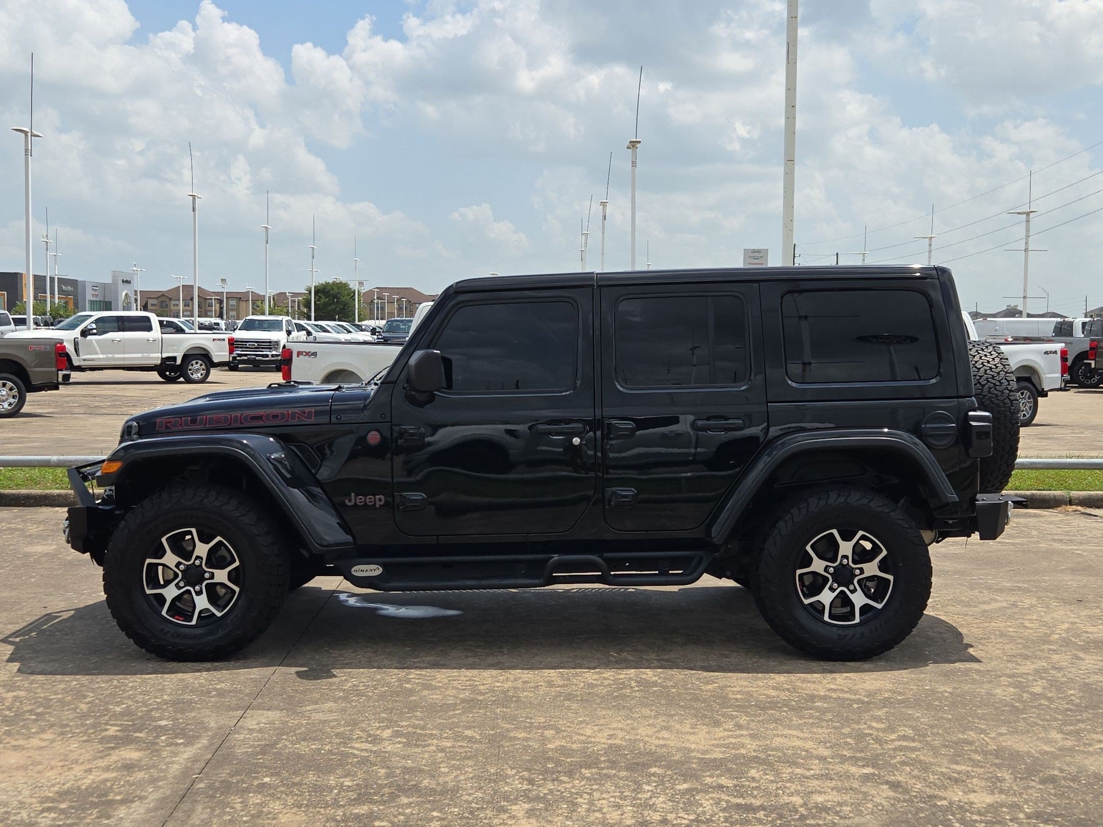 Used 2022 Black Clearcoat Jeep Unlimited Rubicon image 6