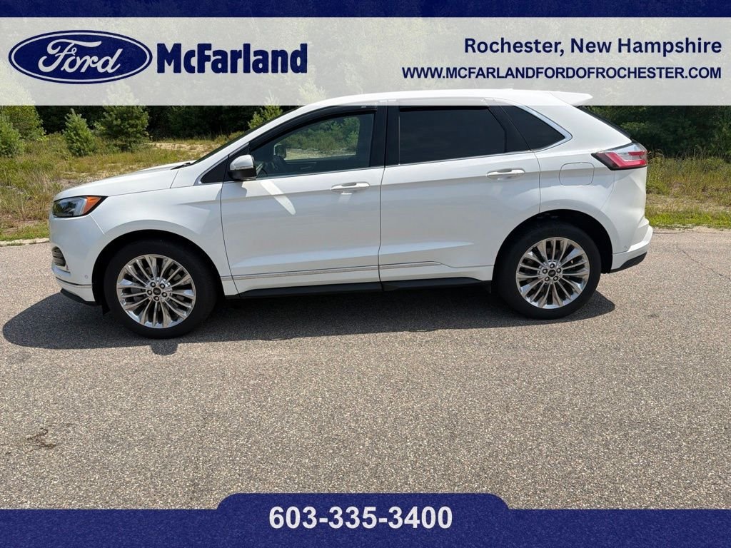 Used 2024 Star White Ford Titanium image 1