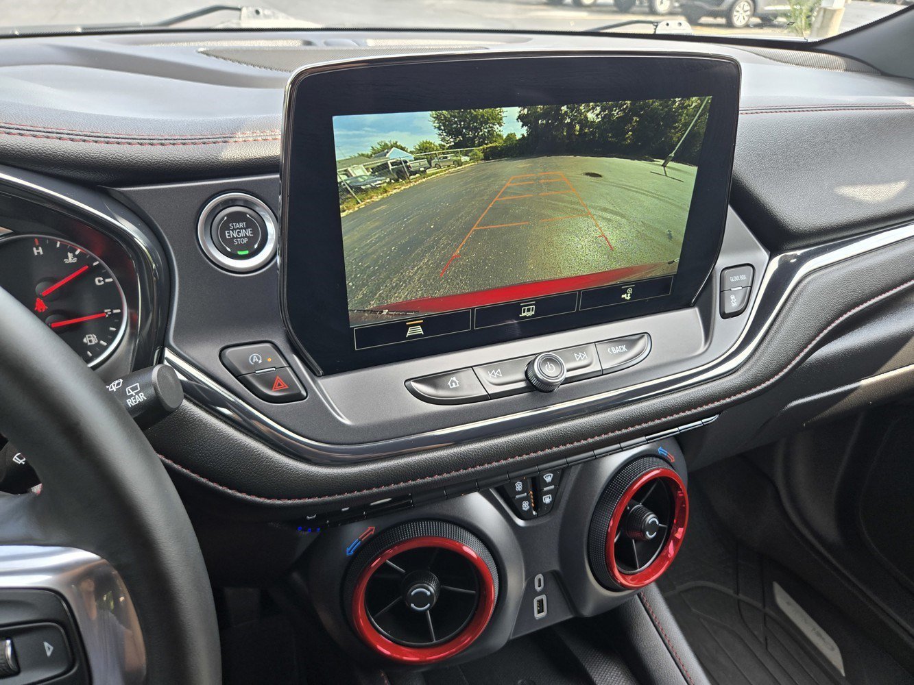 Used 2024 Radiant Red Tintcoat Chevrolet RS image 10