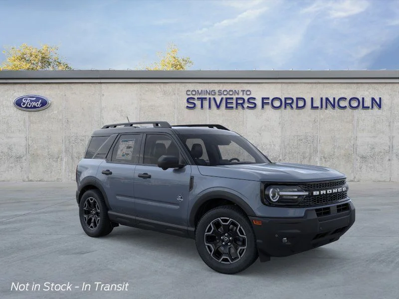 New 2026 Azure Gray Metallic Tri-Coat Ford Outer Banks® image 1