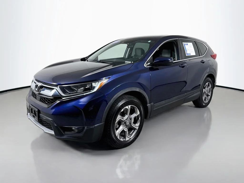 Used 2018 Obsidian Blue Pearl Honda EX image 10