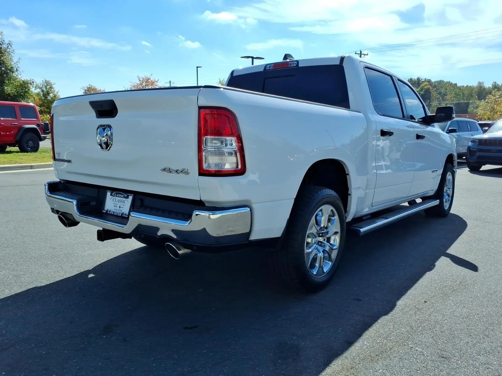 Used 2023 Bright White Clearcoat Ram Big Horn image 2