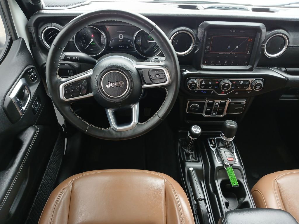 Used 2023 White Jeep Sahara 4xe image 12