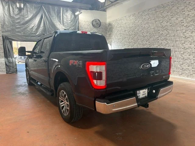 Used 2021 Blue Ford Lariat image 5