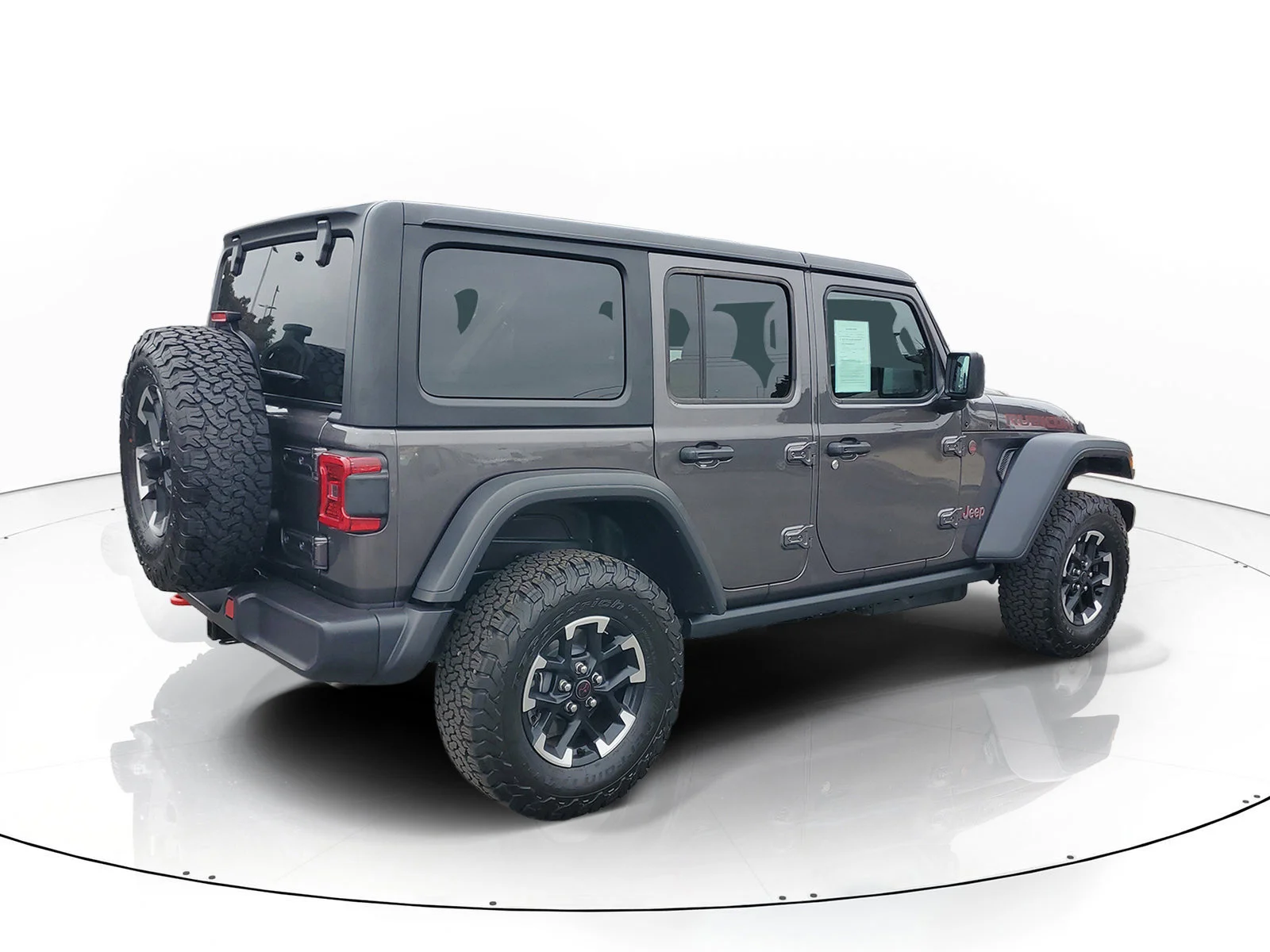 Certified Used 2026 Gray Jeep Rubicon image 3