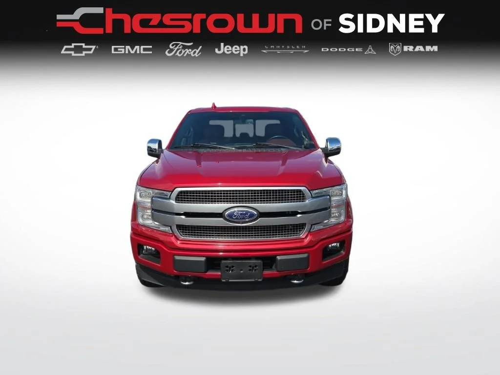 Used 2020 Red Ford Platinum image 2