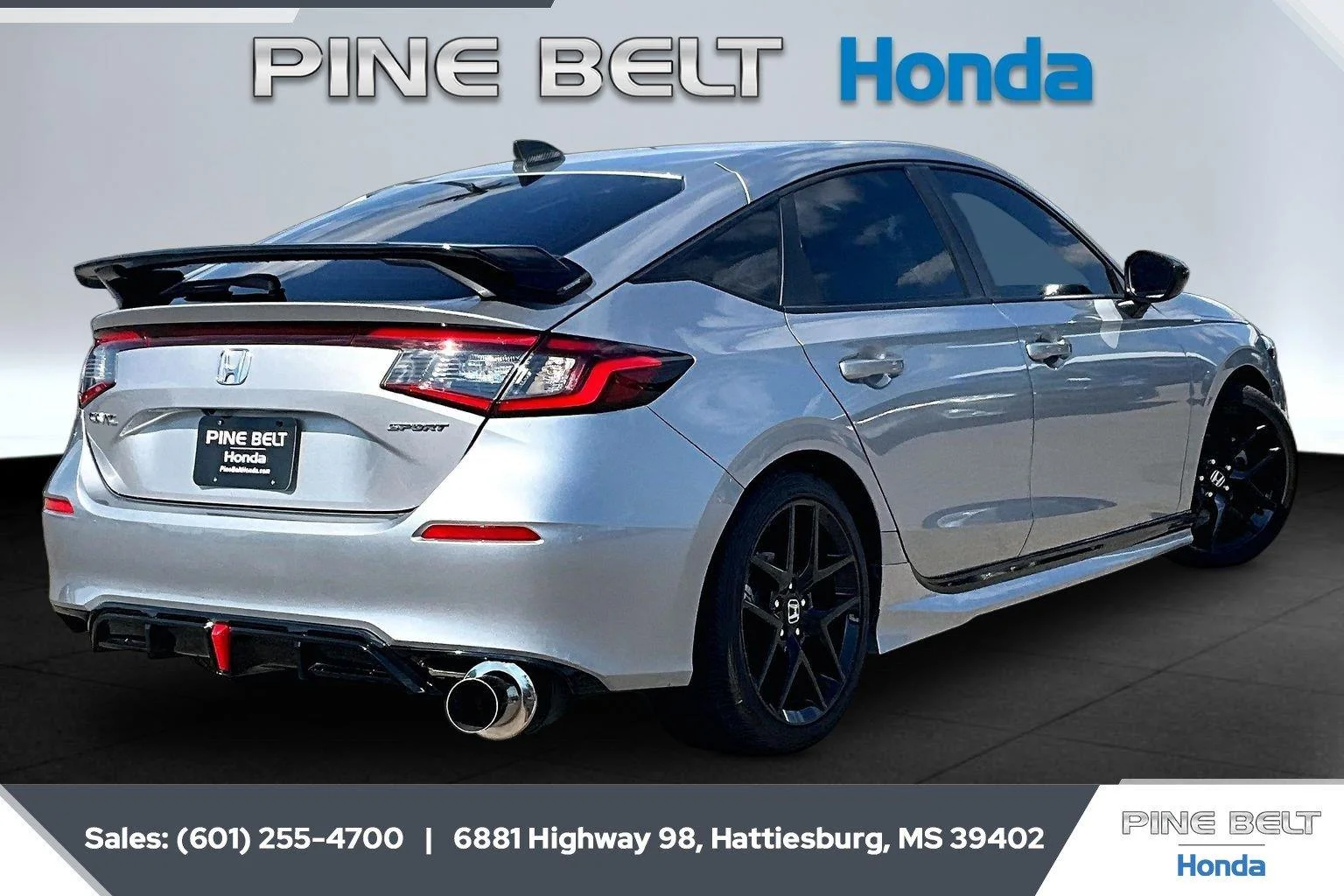Used 2024 Lunar Silver Metallic Honda Sport image 11