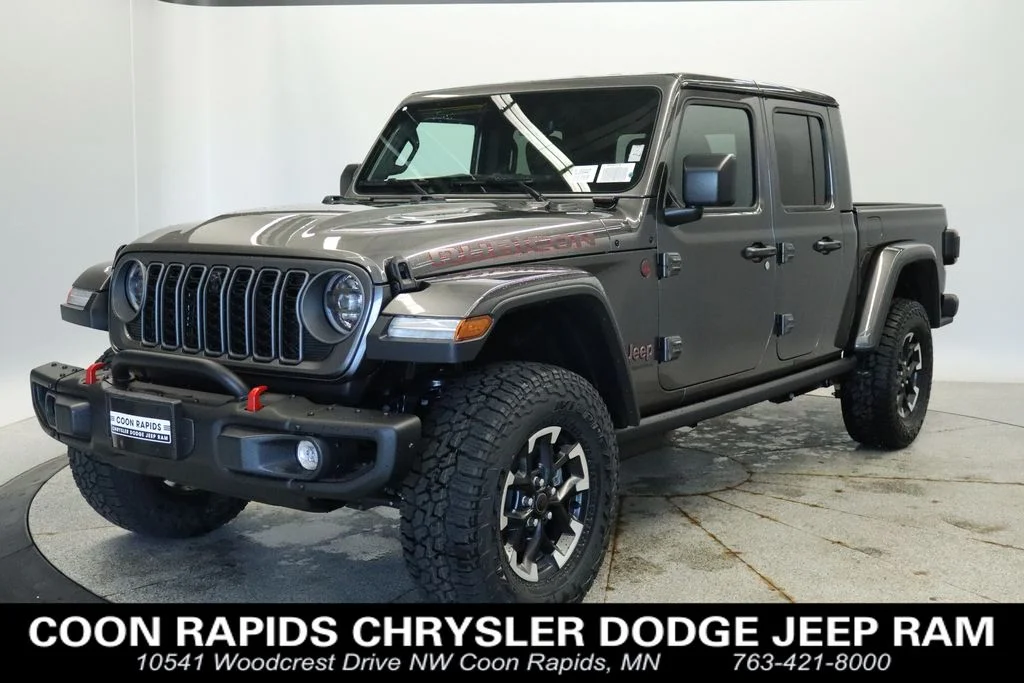 New 2026 Granite Crystal Metallic Clear-Coat Exterior Paint Jeep Rubicon X image 1