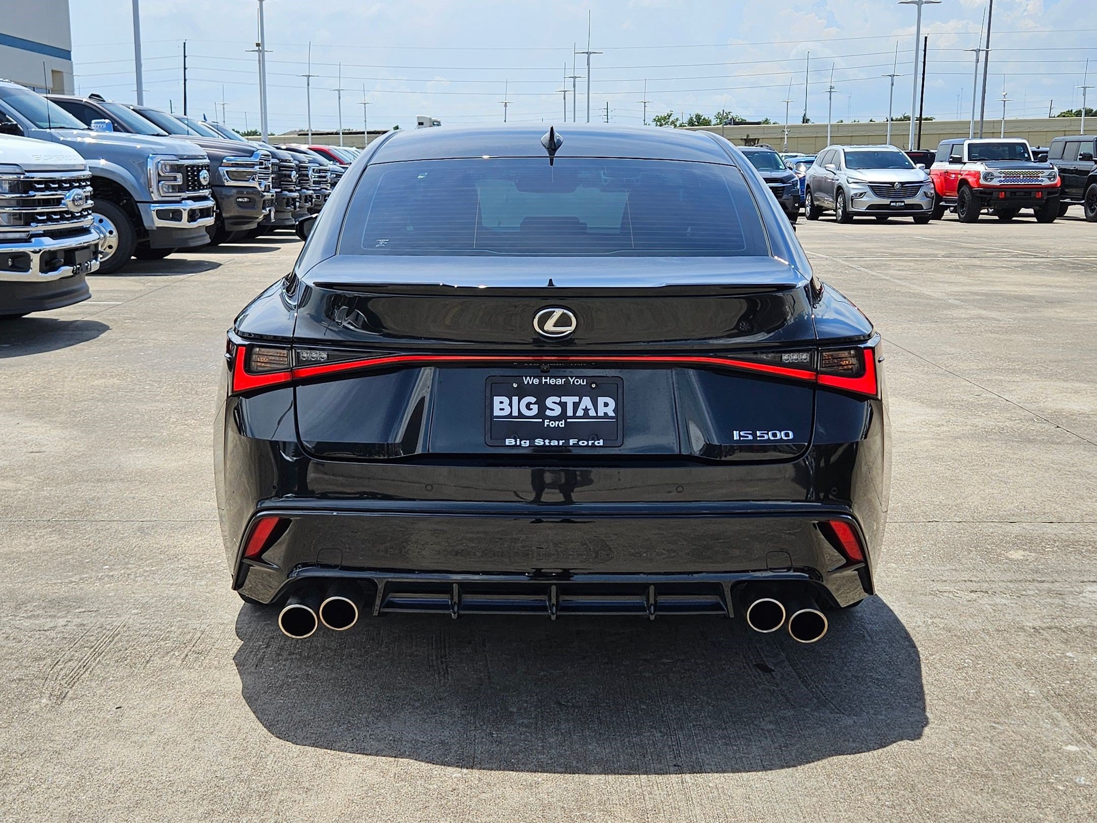 Used 2024 Blue Lexus 500 F SPORT Performance Premium image 4