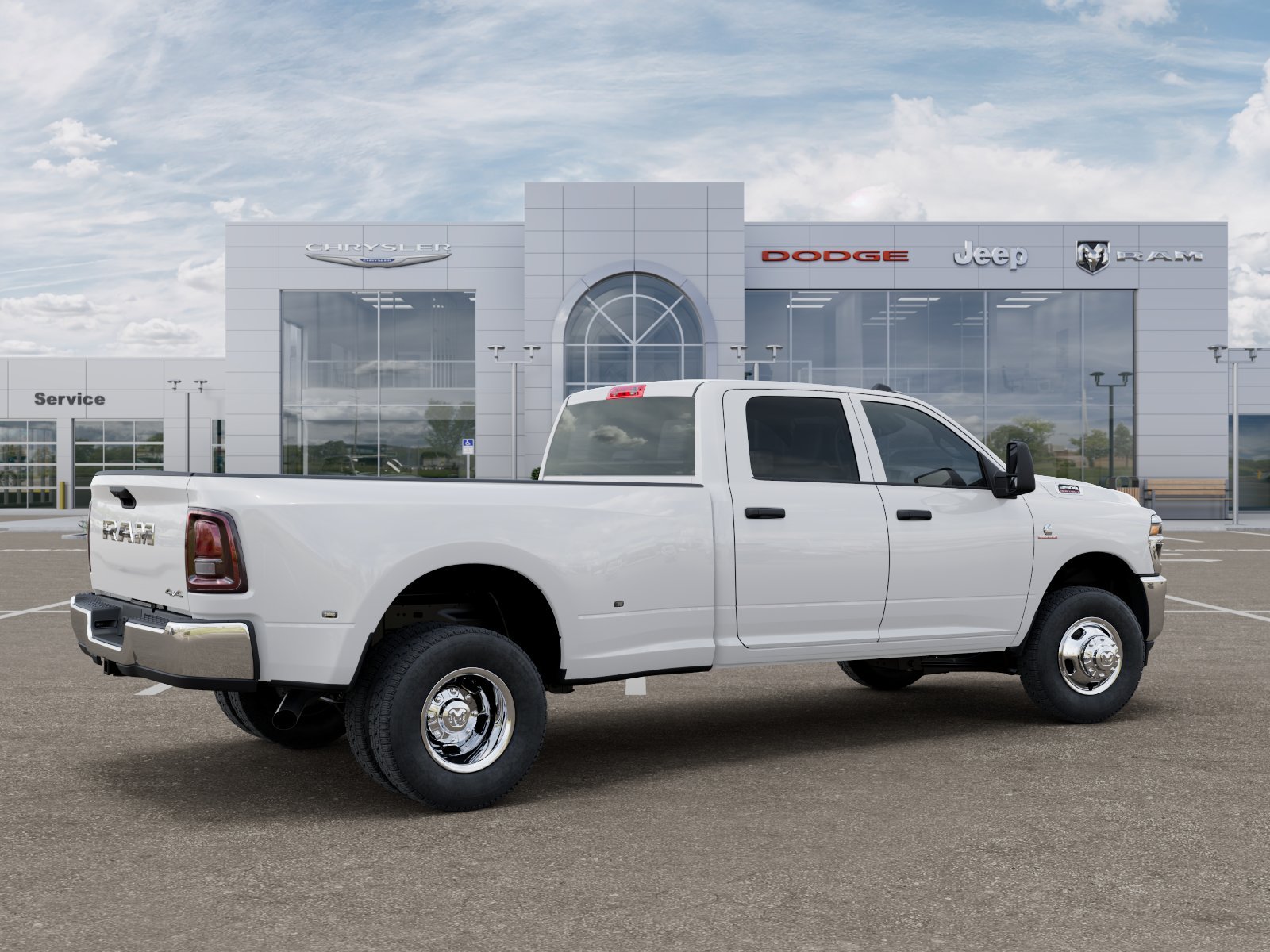 New 2026 Bright White Clear-Coat Exterior Paint RAM Tradesman image 27