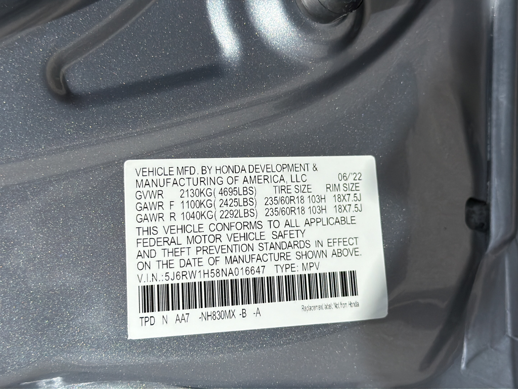 Used 2022 Silver Honda EX image 42