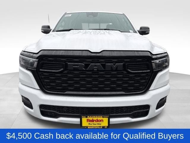 New 2026 Bright White Clear-Coat Exterior Paint RAM Big Horn/Lone Star image 2