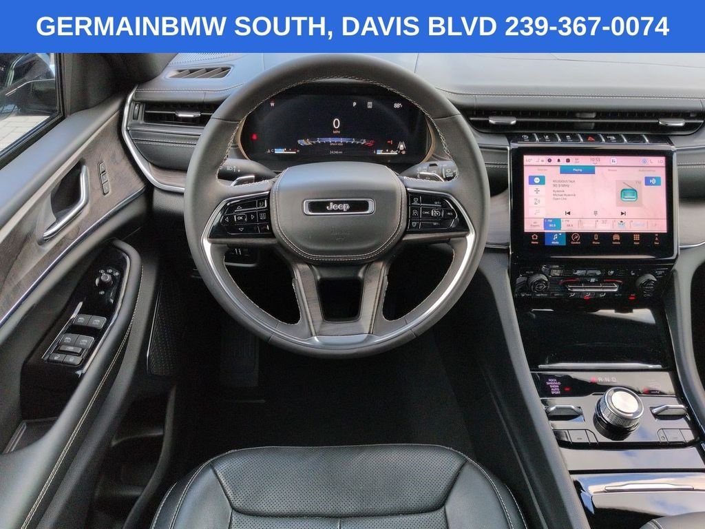 Used 2024 Gray Metallic Jeep Overland image 18